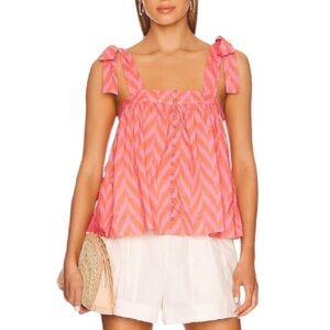 NWT Ulla Johnson Iris Tank in Bougainvillea Size 0